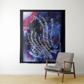 "神の愛" 80 in. x 68 in.タペストリー タペストリー (インサイチュ)