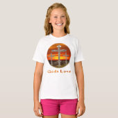 神の愛 Tシャツ (正面フル)