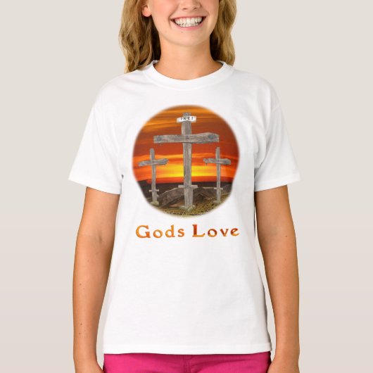 神の愛 Tシャツ (正面)