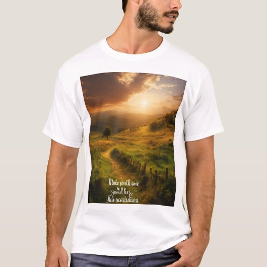 神の愛 Tシャツ (正面)