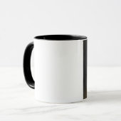 神の慈悲の信仰的なイメージ マグカップ (正面左)