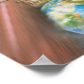 神の慈悲の献身的なイメージ。 ポスター (角)