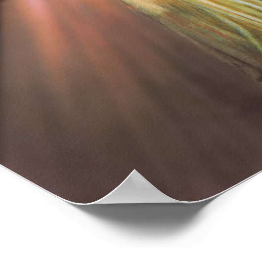 神の慈悲の献身的なイメージ。 ポスター (角)