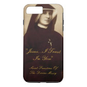 神の慈悲の聖者FAUSTINA Case-Mate iPhoneケース (裏面)