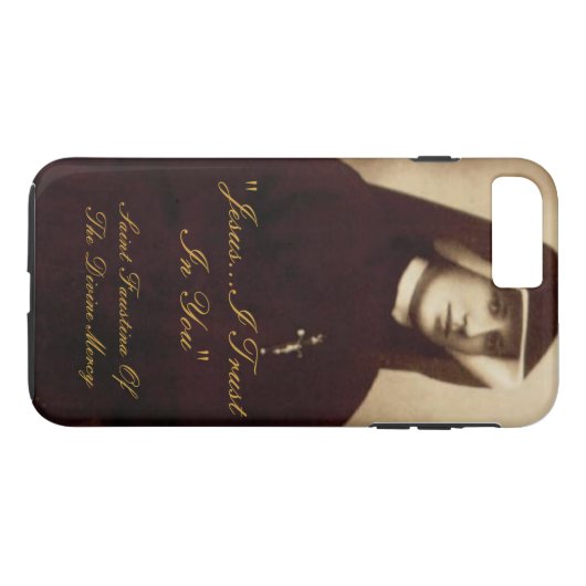 神の慈悲の聖者FAUSTINA Case-Mate iPhoneケース (裏面(横))