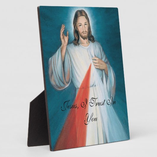 神の慈悲の額 フォトプラーク (側面)