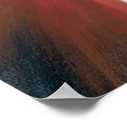 神の慈悲イエス私はあなたを信頼する！ ポスター (角)