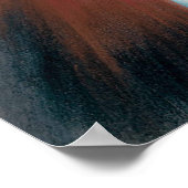 神の慈悲イエス私はあなたを信頼する！ ポスター (角)