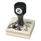 神の慈悲イエス私はカトリックに信頼 ラバースタンプ (スタンプ)