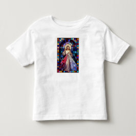 神の慈悲イエス 子供Tシャツ トドラーTシャツ