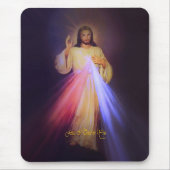 神の慈悲金ゴールド マウスパッド (正面)