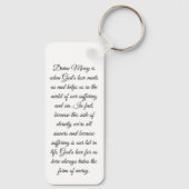 神の慈悲 キーホルダー (裏面)