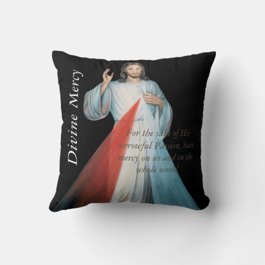 神の慈悲 クッション (裏面)