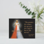 神の慈悲 ポストカード (スタンド正面)