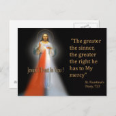 神の慈悲 ポストカード (正面/裏面)