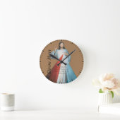 神の慈悲 ラウンド壁時計 (ホーム)