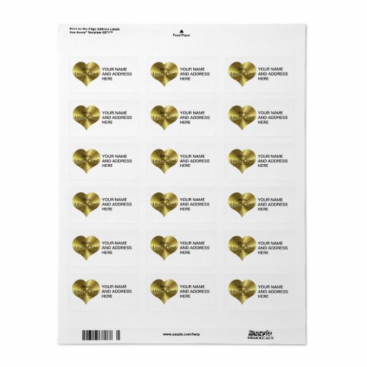 神の慈悲 – "私はあなたを信頼するイエス" ラベル (フルシート)