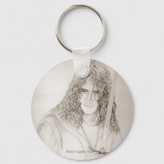 神の戦士キーチェーン キーホルダー (正面)