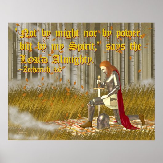 神の戦士 ポスター (正面)