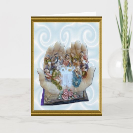 神の手にかかった最後の晩餐 シーズンカード (正面)