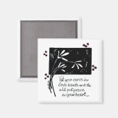 神の手に気にお前の手を入れろ マグネット (正面/裏面)