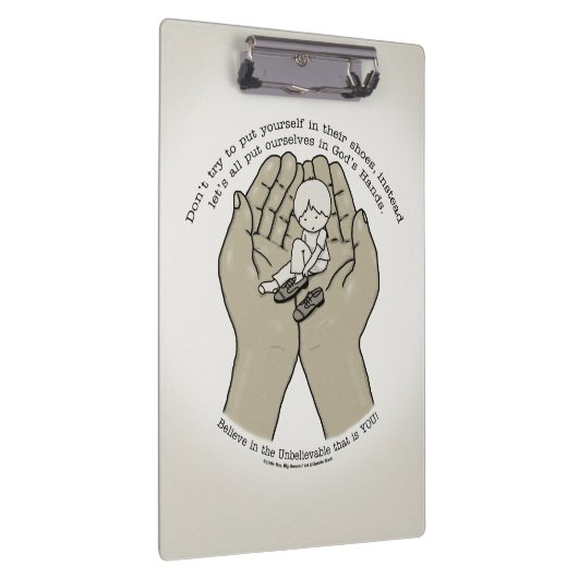 神の手に クリップボード (右)