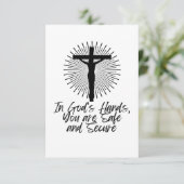 神の手に サンキューカード (スタンド正面)