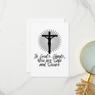 神の手に サンキューカード