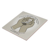 神の手に タイル (側面)