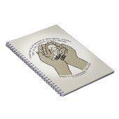 神の手に ノートブック (右側)