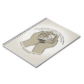 神の手に ノートブック (左側)