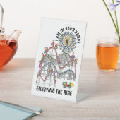 神の手に 台座サイン (インサイチュ)