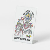 神の手に 台座サイン (正面)