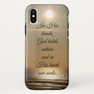 神の手の中で iPhone X ケース