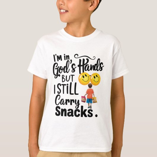 神の手の中にいる...子供用Tシャツ Tシャツ (正面)