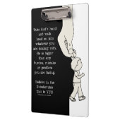 神の手を取る クリップボード (左)