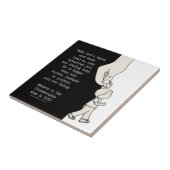 神の手を取る タイル (側面)