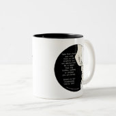 神の手を取る ツートーンマグカップ (正面右)