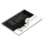 神の手を取る ノートブック (左側)