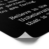 神の手を取る ポスター (角)