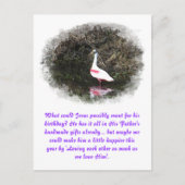 神の手作りのイエスへの贈り物 ポストカード (正面)