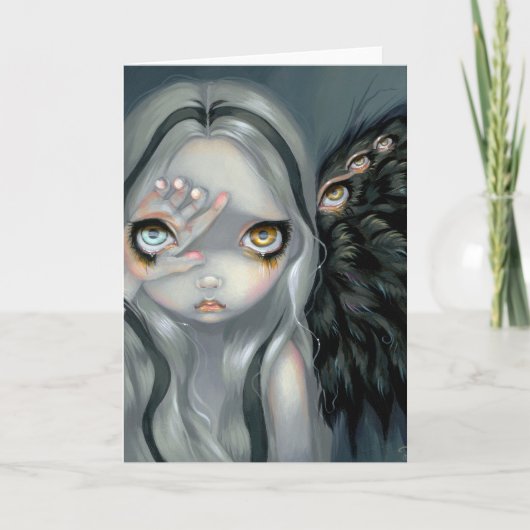 「神の手」グリーティングカード カード (正面)