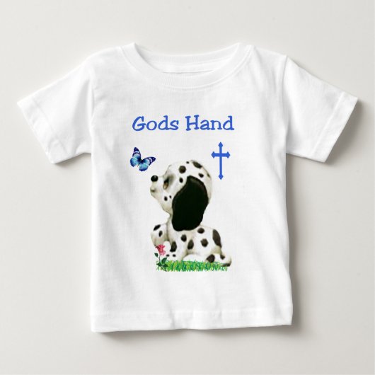 神の手 ベビーTシャツ (正面)