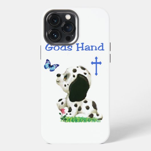神の手 iPhoneケース (裏面)