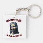 神の招待状：神に近づく キーホルダー (裏面)