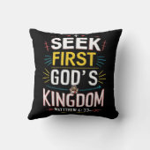 神の探求:神々の王国を追う クッション (裏面)