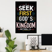 神の探求:神々の王国を追う ポスター (ホームオフィス)