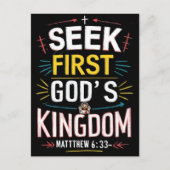 神の探求：神々の王国を追う ポストカード (正面)