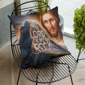 神の救い主は私の岩 クッション