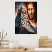 神の救い主は私の岩 ポスター (キッチン)